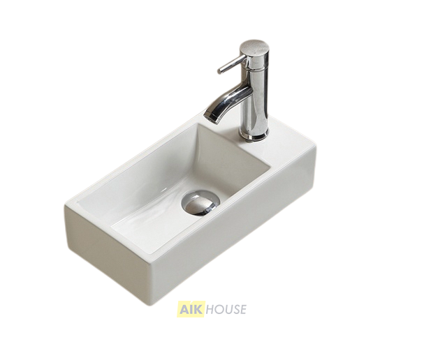 Раковина Gid N9270L 61127L подвесная белая 40.5x20.5x10.5
