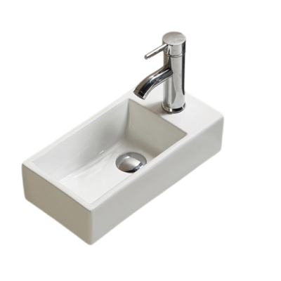 Раковина Gid N9270L 61127L подвесная белая 40.5x20.5x10.5