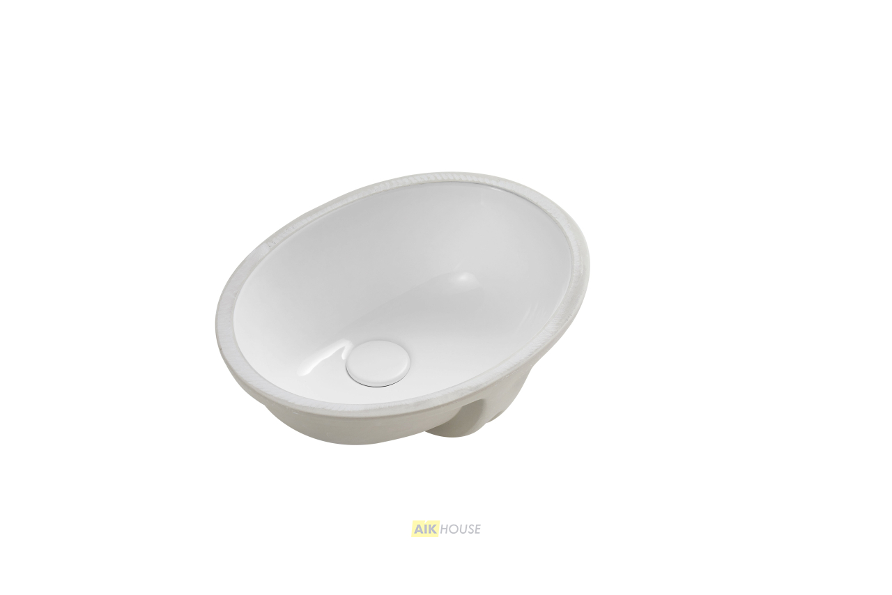 Раковина Gid Yj837 71164 встраиваемая снизу белая 53x44.5x22