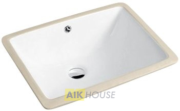 Раковина Gid YJ831 71148 встраиваемая снизу белая 46x33x19