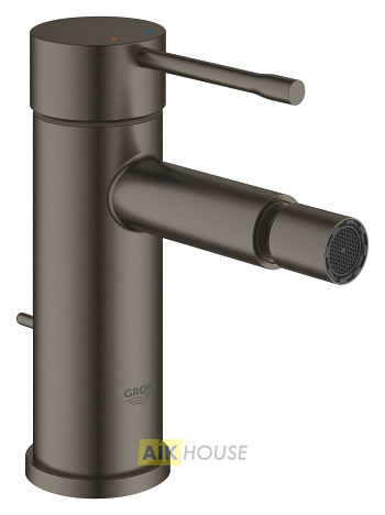 Смеситель для биде GROHE Essence с донным клапаном, темный графит матовый 32935AL1