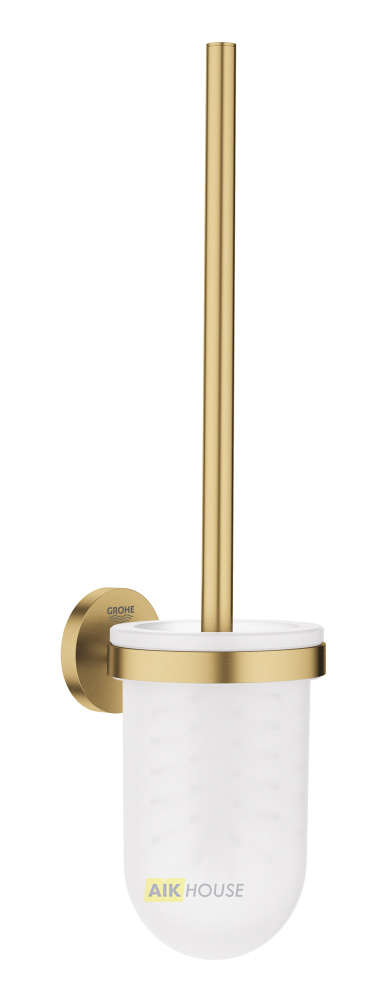 Туалетный ёршик GROHE Essentials с держателем, холодный рассвет матовый, 40374GN1