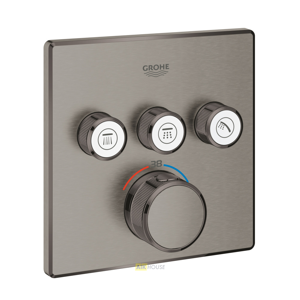 Термостат для встраиваемого монтажа на 3 выхода Grohe Grohtherm SmartControl 29126AL0