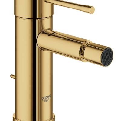 Смеситель для биде GROHE Essence с донным клапаном, холодный рассвет глянец, 32935GL1