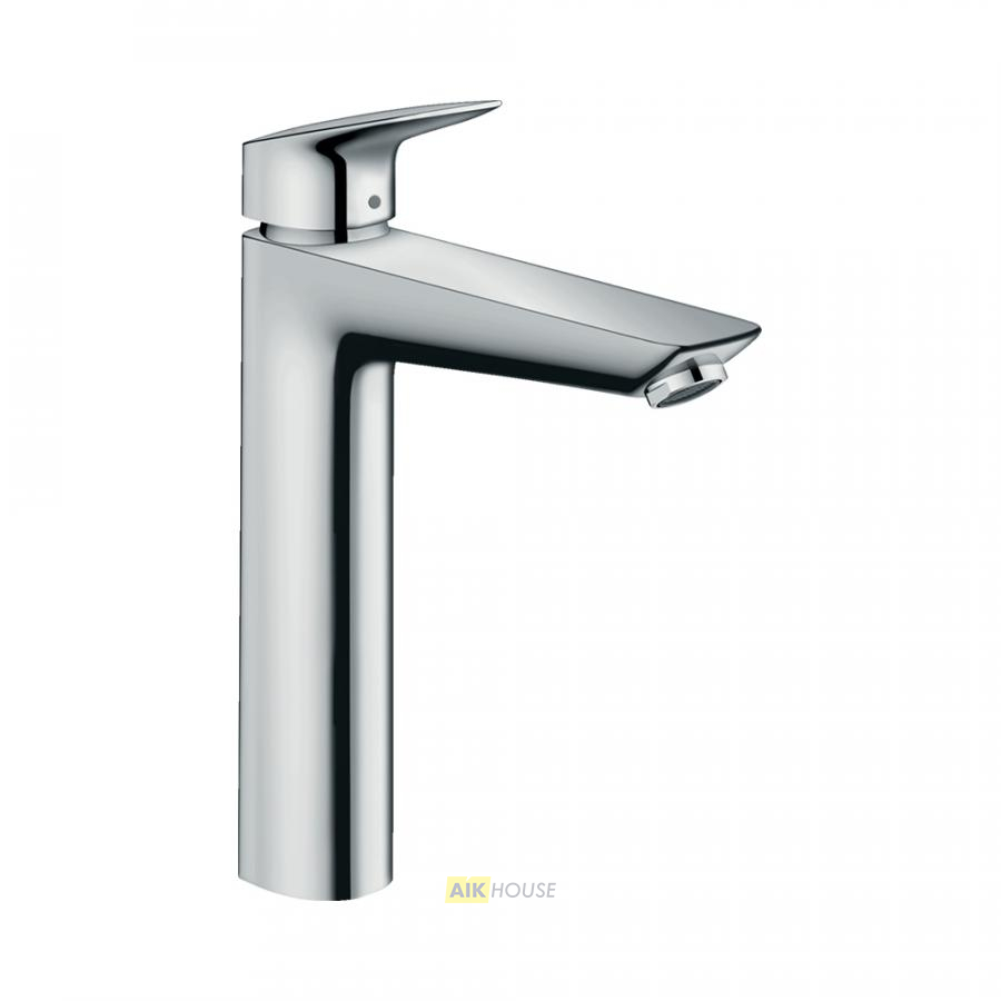 Смеситель для раковины Hansgrohe Logis со сливным гарнитуром хром 71090000