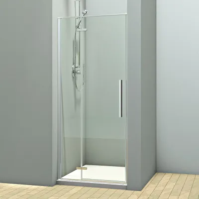 Душевая дверь Veconi Vianno VN-73, 900x1950, хром, стекло прозрачное